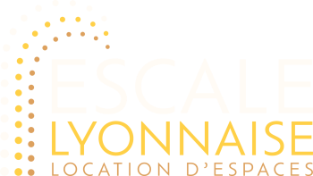 Logo Escale Lyonnaise Négatif